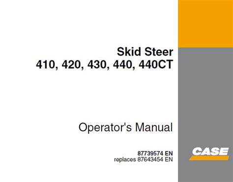 case 420 skid steer operators manual pdf|case 420 series 3 manual.